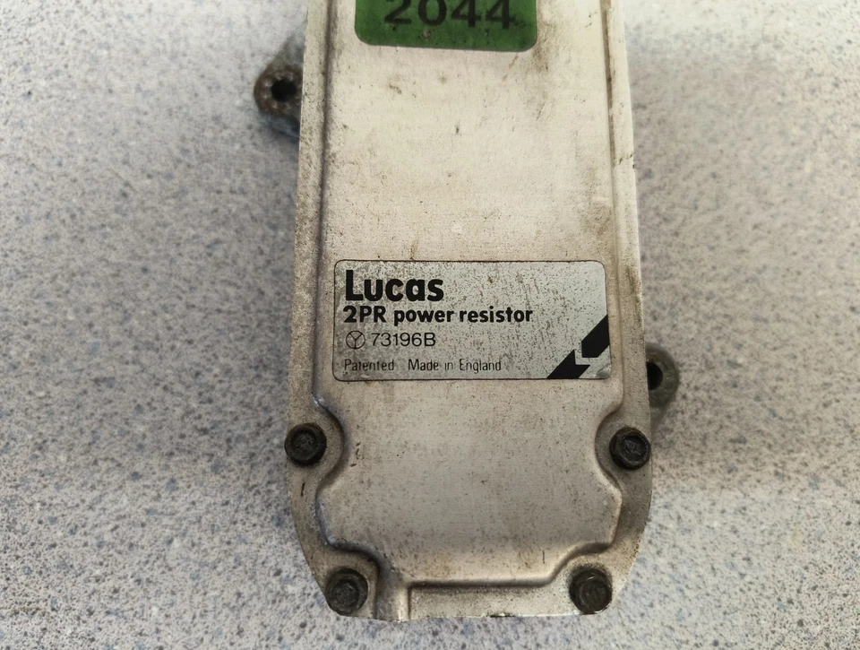 Jaguar XJS V12 1988 Lucas inyección de combustible 2PR bloque de resistencia de potencia módulo 73196B Foto 2 de 4