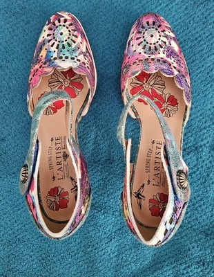L'Artiste - Valles Pumps - Rainbow - Size 41 (US:9.5-10)