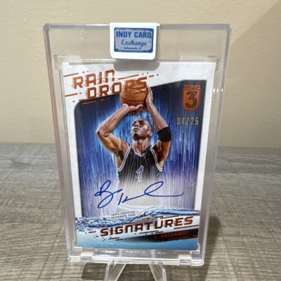 Topps Three Rain Drops Signatures Anfernee Hardaway Bronze Autograph /25