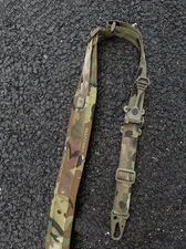 Ferro Slingster Sling Tan With Hardware (MC Camouflage)