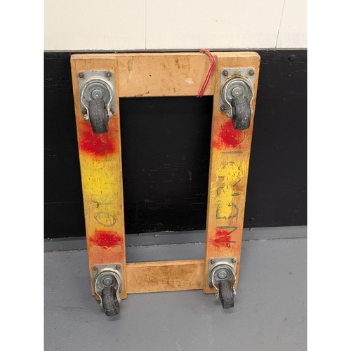 Wooden Furniture Dolly 4 Caster Moving Dolly