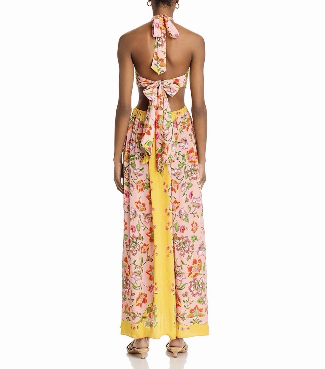 Farm Rio Beauty Scarf Maxi Dress