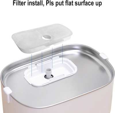 48-Pack Cat Water Fountain Filter Repalcement PETLIBRO Dockstream Cat Water Pet