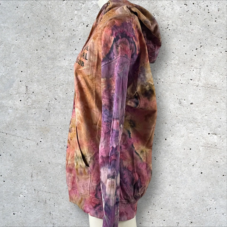 Sudadera con Capucha Anti Social Social Club Talla Grande Arco Iris Tie Dye F459 Foto 3 de 4