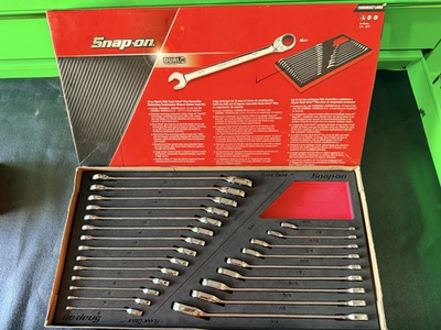#ad snap on tools USA metric sae ratcheting wrench foam master set SOXRRSET1BRA new $1350.00