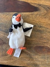 Penguin Waiter Mary Poppins Movie 7" Bean bag Plush Disney Store W/ Tags Anime 