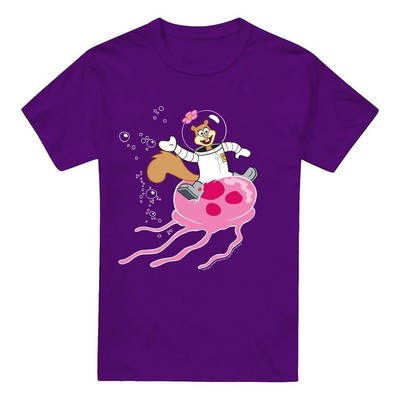 SpongeBob SquarePants - ''Sandy Rides The Jellyfish'' T-Shirt für Herren (TV6658)
