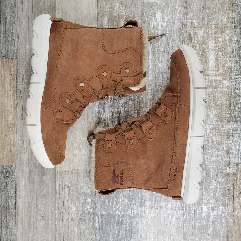 sorel explorer next joan velvet faux fur cuff boots
