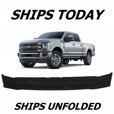 Front Lower Valance Panel For 2020-2022 Ford F250/F350/F450 Super Duty 2WD – Black Textured