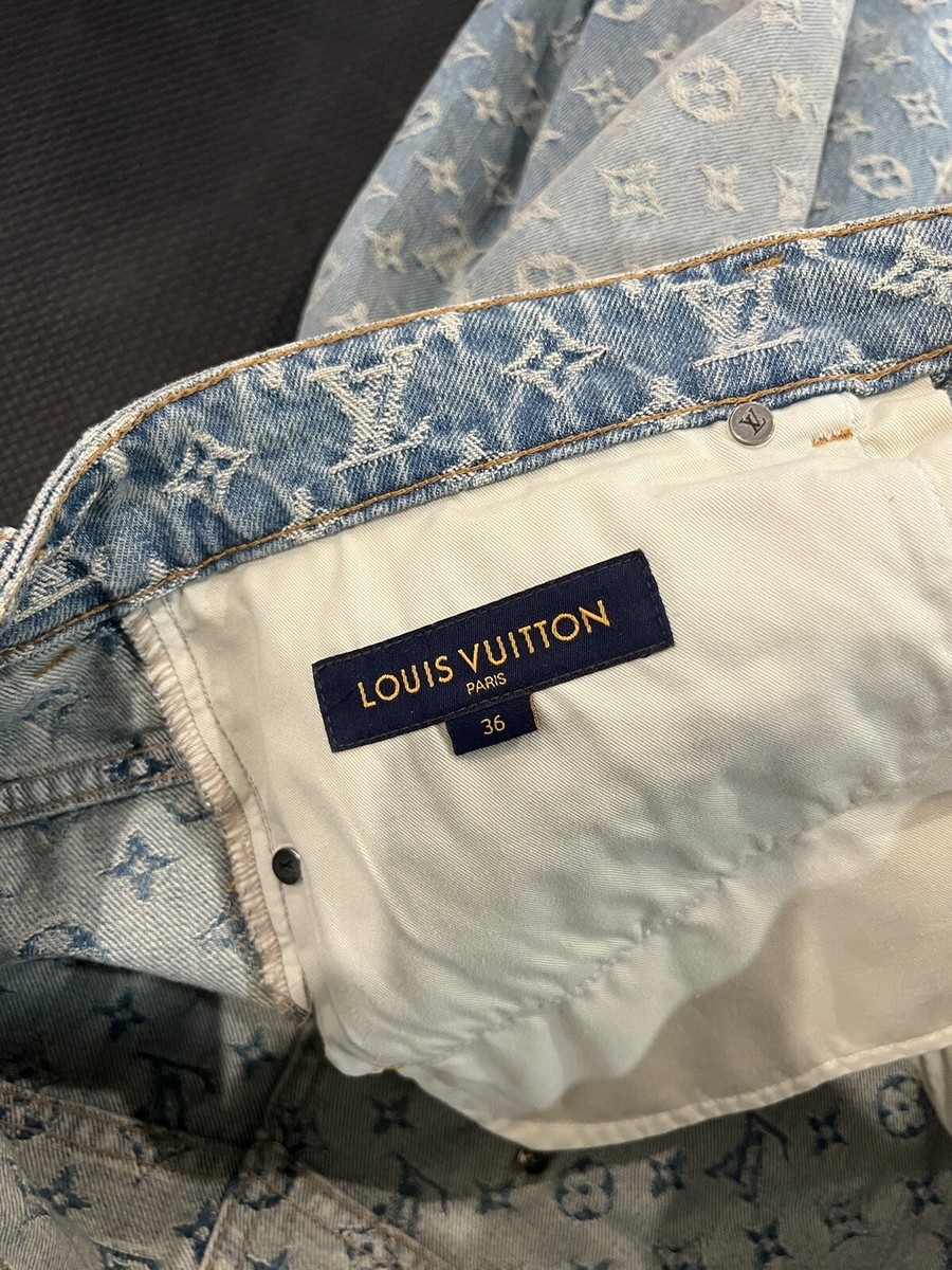Louis Vuitton Graffiti Denim Virgil Pants | eBay Louis Vuitton Graffiti Denim Virgil Pants | eBay