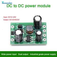 Switching Power Supply Module DC-DC Non-isolated PCB 12-24V to 12V1A 5V0.1A-