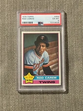 DCC: 1976 Topps Rod Carew #400 PSA 6 EX-MT Minnesota Twins HOF