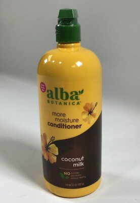 Alba Botanica Coconut Milk Conditioner 32 oz  NEW!