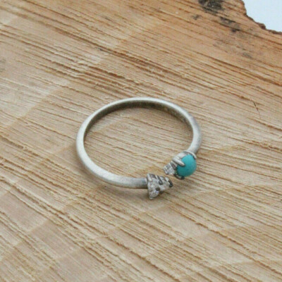 THOMAS SABO Silberring Pfeil TR2345-405-17-60mit Zirkonia (synth) Türkis-Imitat