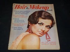 1968 SPRING HAIR & MAKEUP TRENDS MAGAZINE - NICE COVER AND PHOTOS - L 4321