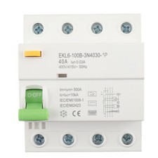 FI-Schalter Fehlerstromschutzschalter 40A 30mA 4-polig Typ-B FI Schutzschalter