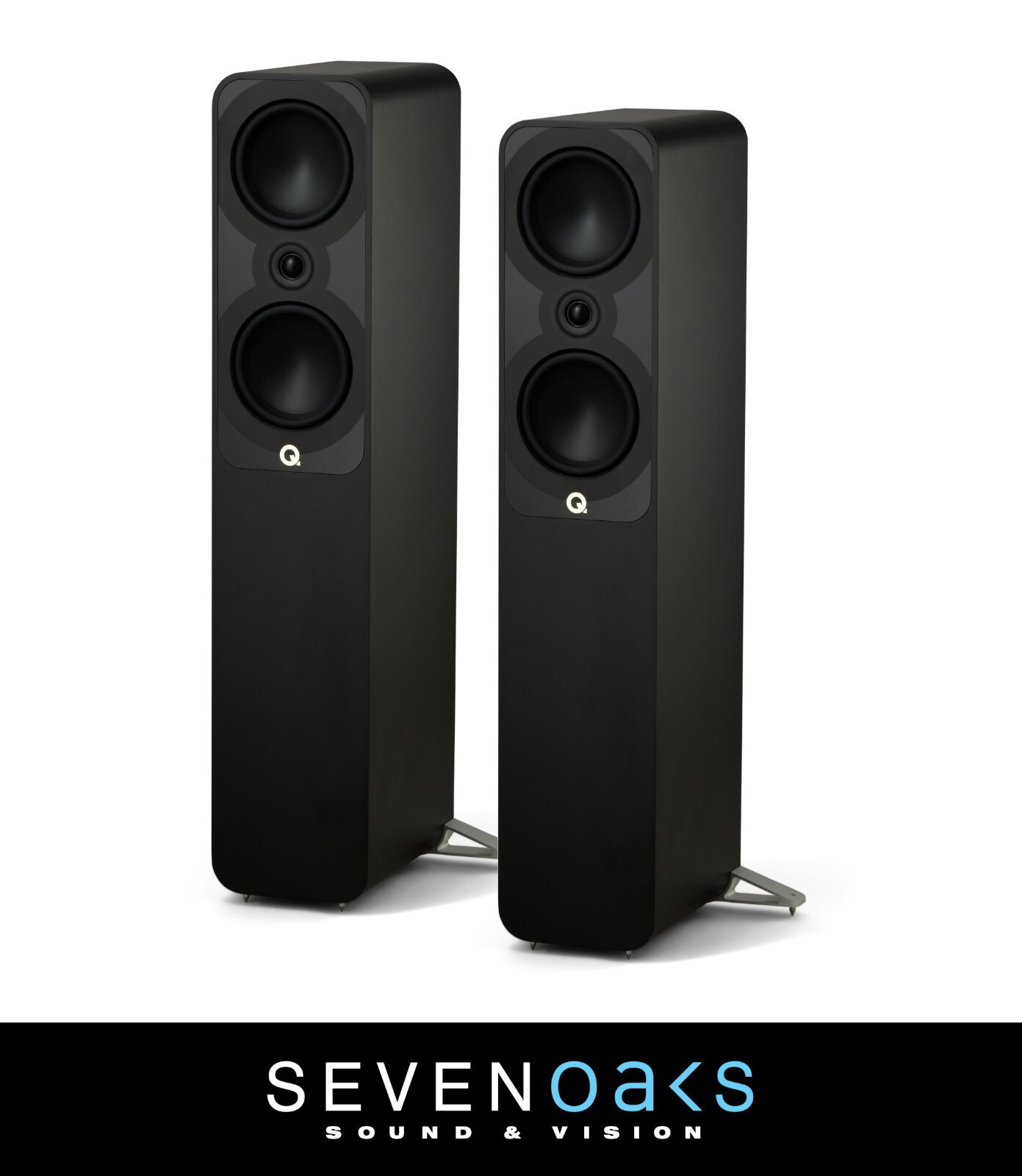 Q Acoustics 5050 Floorstanding Speakers (Pair) - Satin Black