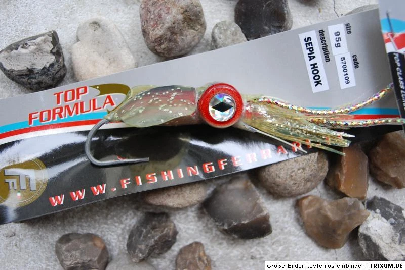 Take Dorsch Tintenfisch Octopus Pilker 65gr. Natur