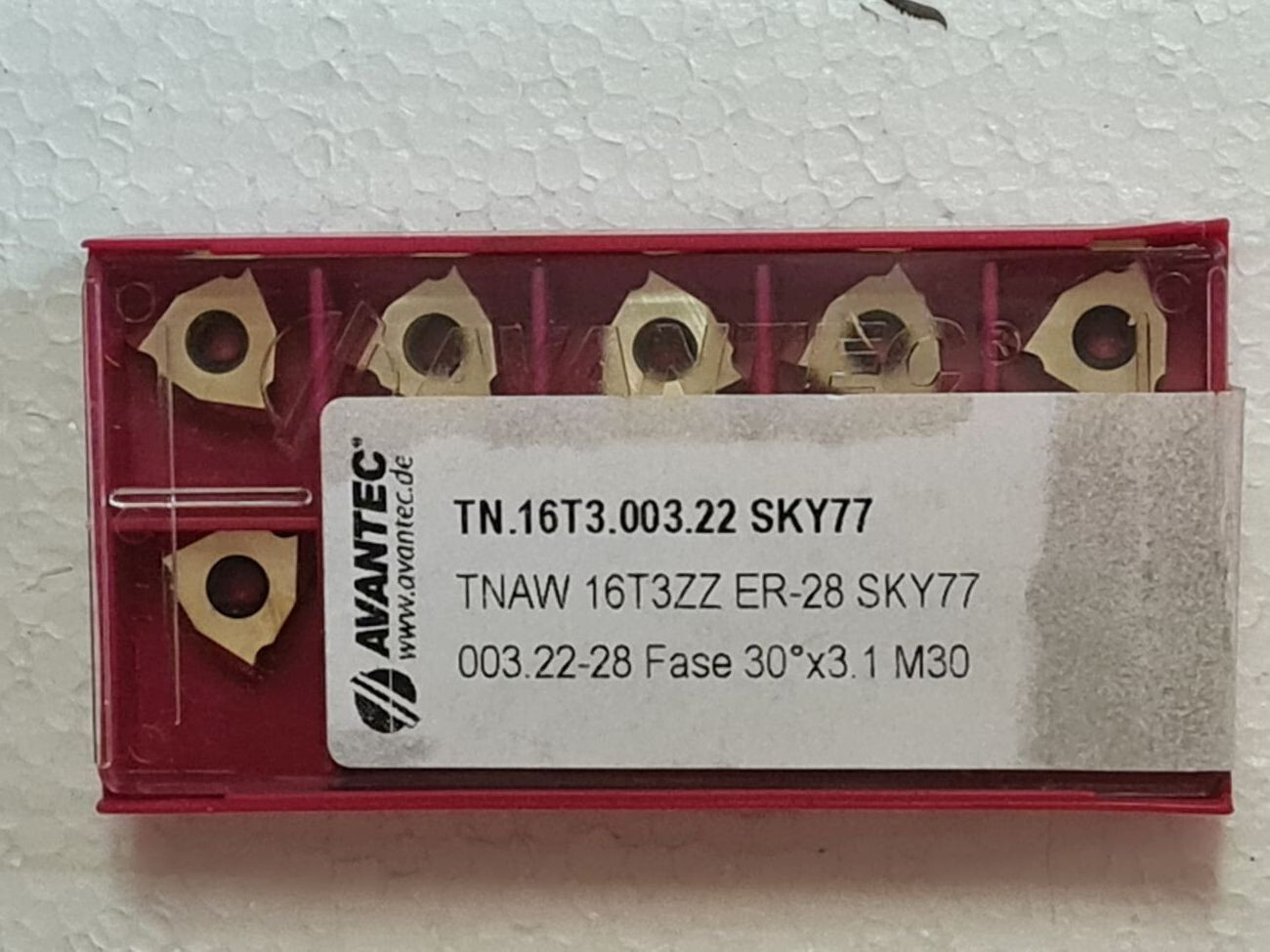 HM-Wendeplatte 14 X 14 X 2,0 Mm