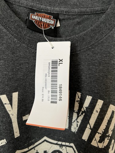 Harley Davidson Tank Top Shirt XL Biker Motorrad Fort Myers Florida. Grau Neu mit Etikett - Bild 3 von 5