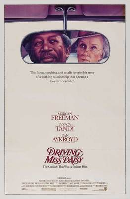 DRIVING MISS DAISY Movie POSTER 27x40 B Jessica Tandy Morgan Freeman Dan Aykroyd