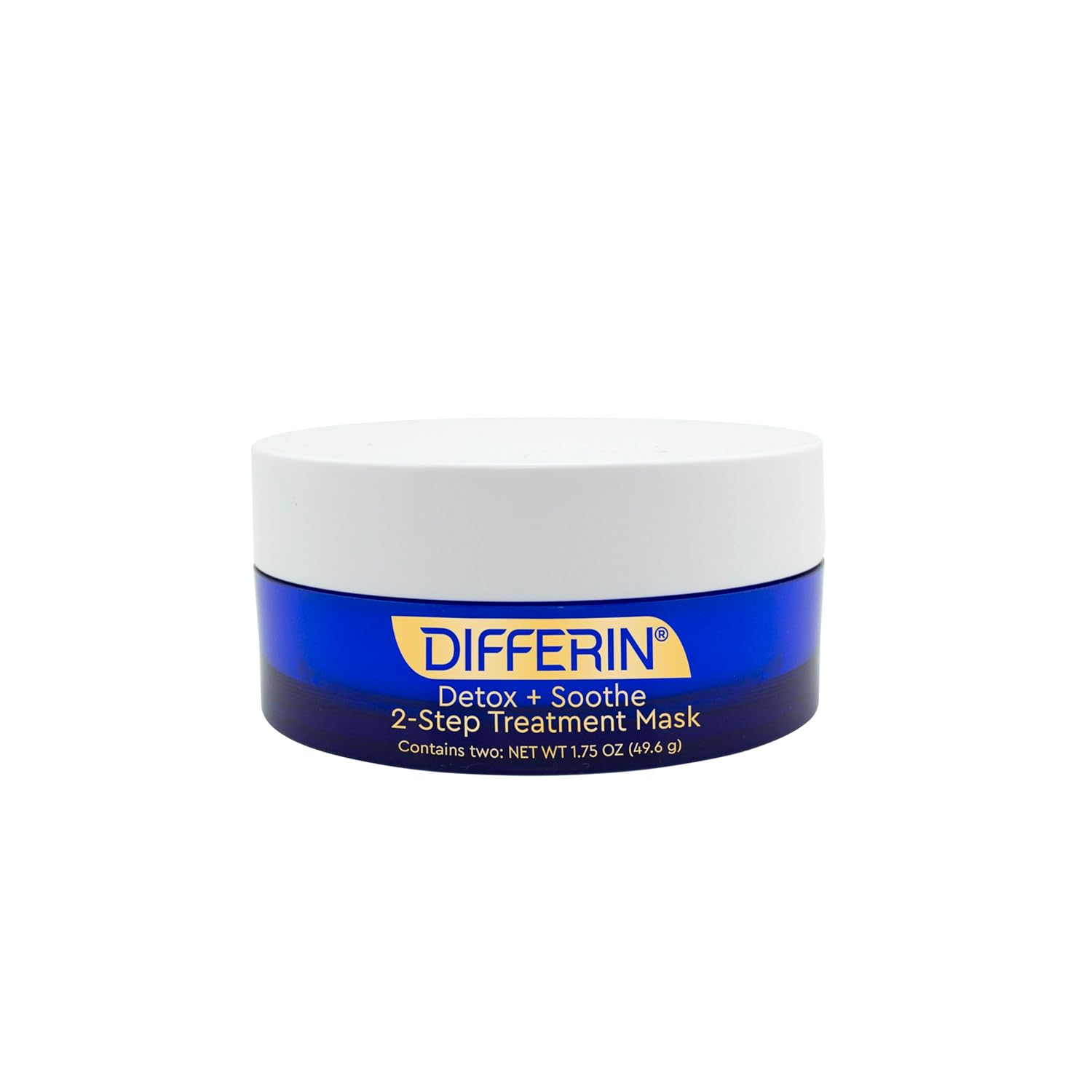 Clay Face Mask, Detox and Soothe 2 Step Treatment Clay Mask by the Makers of ...-image