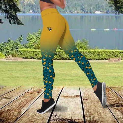 Jacksonville Jaguars Team Football Yoga Pants Leggings