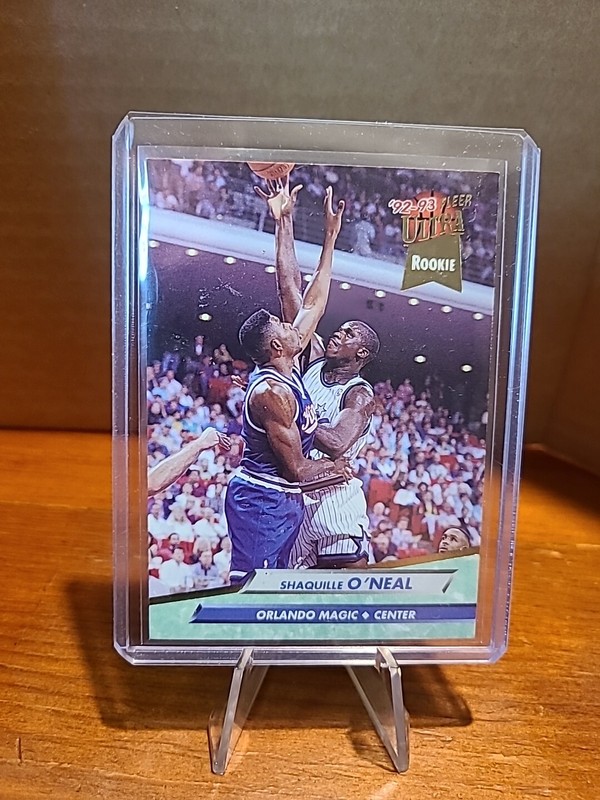 1992-93 Fleer Ultra Shaquille O'Neal #328 Rookie Orlando Magic
