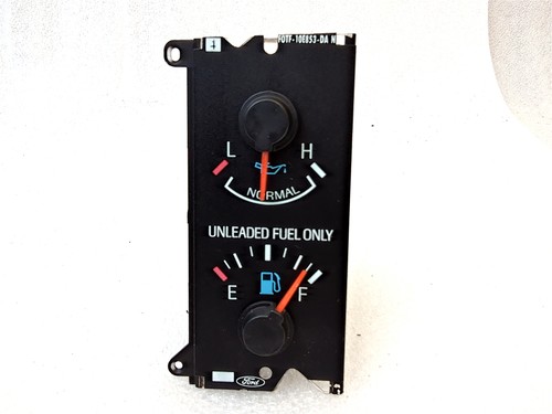 REFURBISHED 87-91 Oil & Fuel/Gas Gauge Ford F150 F250 F350 Bronco OEM