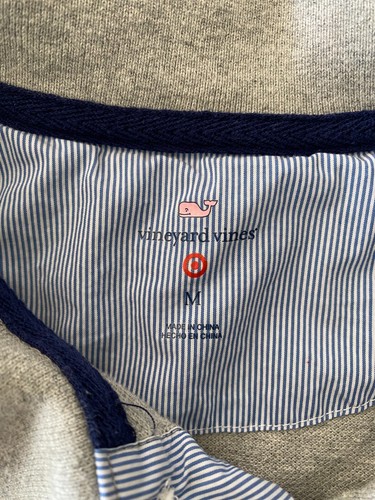 Vineyard Vines Polo Shirt Short Sleeve Gray - Mens Medium - Picture 3 of 9