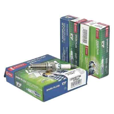 4PCS DENSO 4710 IXEH20ETT Spark Plug For Renault Scenic Koleos
