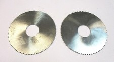 2x Metall Kreiss&auml;geblatt HSS &Oslash;80 x 1,6 + 2,0 x 22 von Werk&ouml; + Re-Bo Neu  A3928
