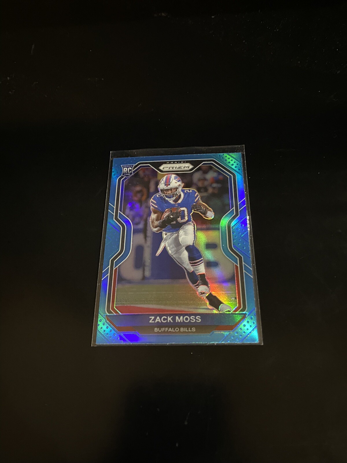 ZACK MOSS 2020-21 Panini Prizm Rookie Light Blue Prizm  RC Bills 311