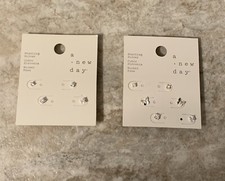 A New Day Earrings NEW 2 Sets