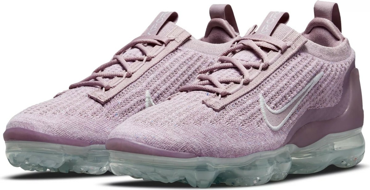 Nike Air VaporMax 2021 Flyknit Sport Gym Run 'Day to Night' DC9454-500  Plum/Grey