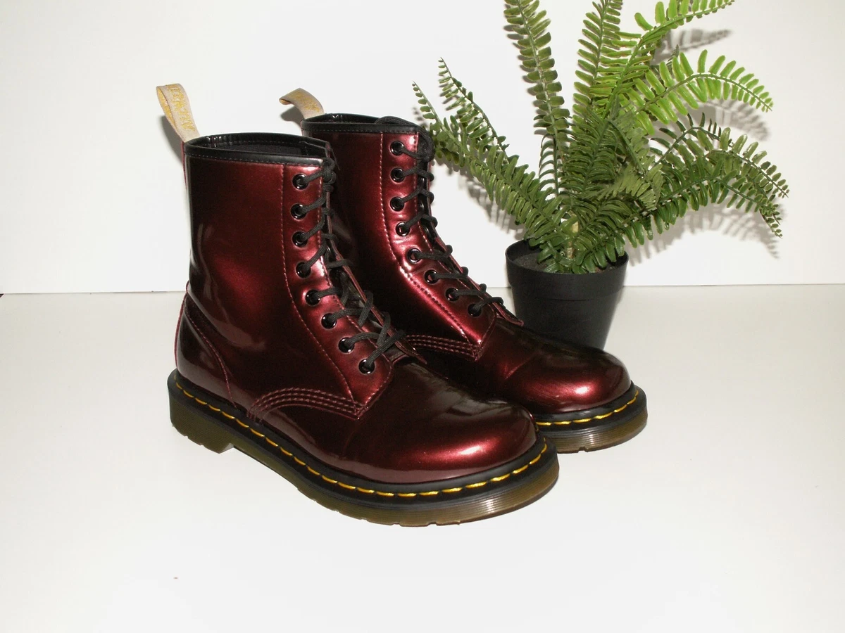 Oxblood chrome dr martens hotsell