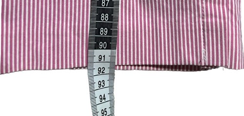 Blue Illusion Red White Striped Pants-Comfy-Casual-Cute-Size XL - Picture 6 of 9