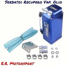 Vaschetta Serbatoio Decantatore Recupero Vapori Olio D1 Spec BLU con accessori