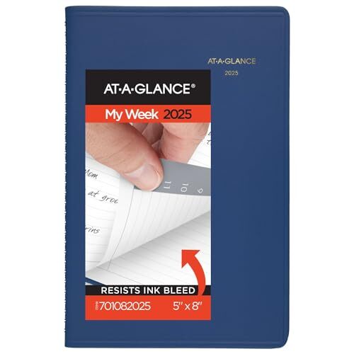 2025 Weekly Planner 5x8 Appointment Book Small New Edition