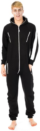 Mens Adults One Piece 1onesie All in One Fleece Hooded Jumpsuit Pyjamas Playsuit - Picture 3 of 8