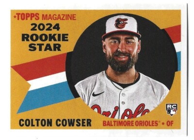 Colton Cowser ROOKIE 2024 Topps TBT Set #45 1960 Rookie Star #135 SP /2277