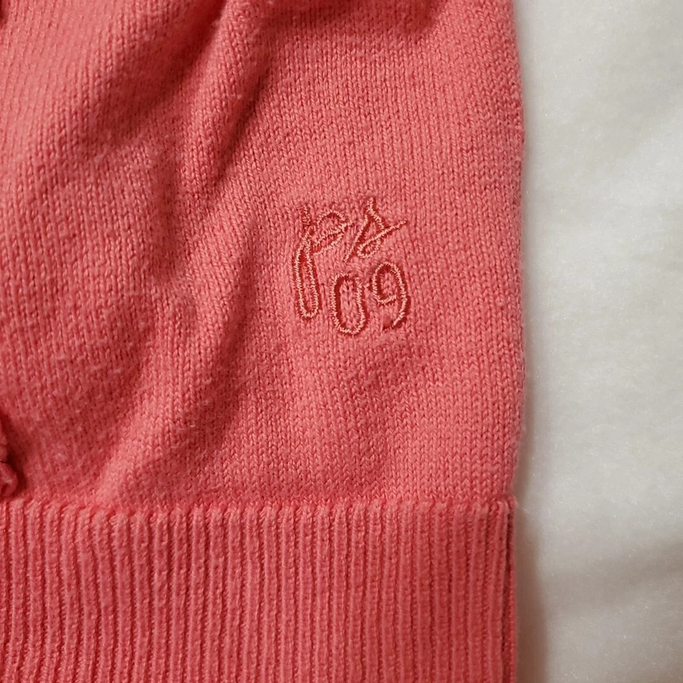 女孩 P.S. From Aeropostale 纽扣毛衣粉色 10 码  — 第 2/4 张图片