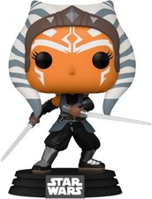 Pop! Figura Vinilo Funko Star Wars Mandalorian Ahsoka con Sables