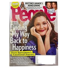 People Magazine Jan. 9 2023 Drew Barrymore Emotional Journey Brittney Griner New