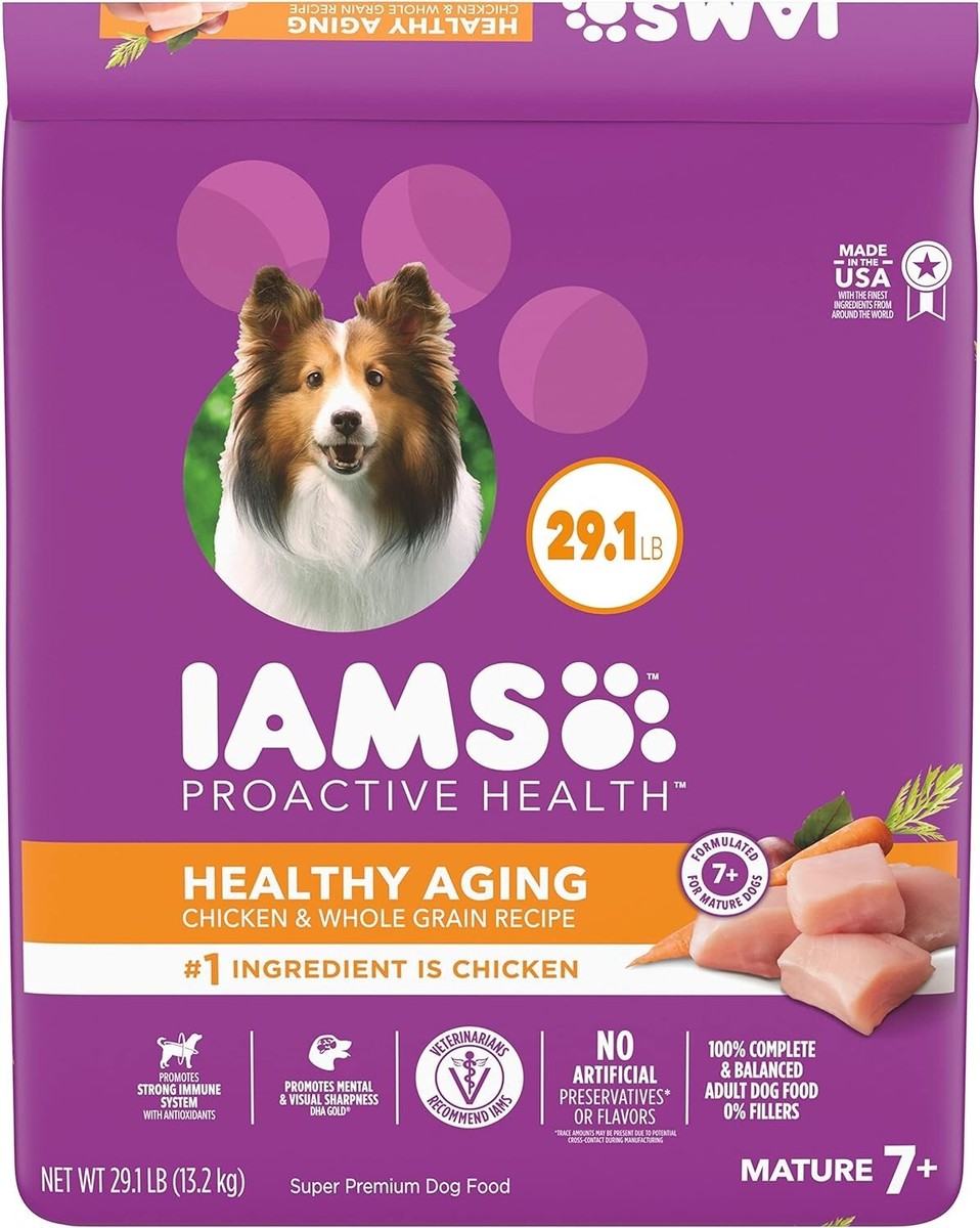 Pack Iams Proactive Health Healthy Aging Chicken Senior Dry Dog