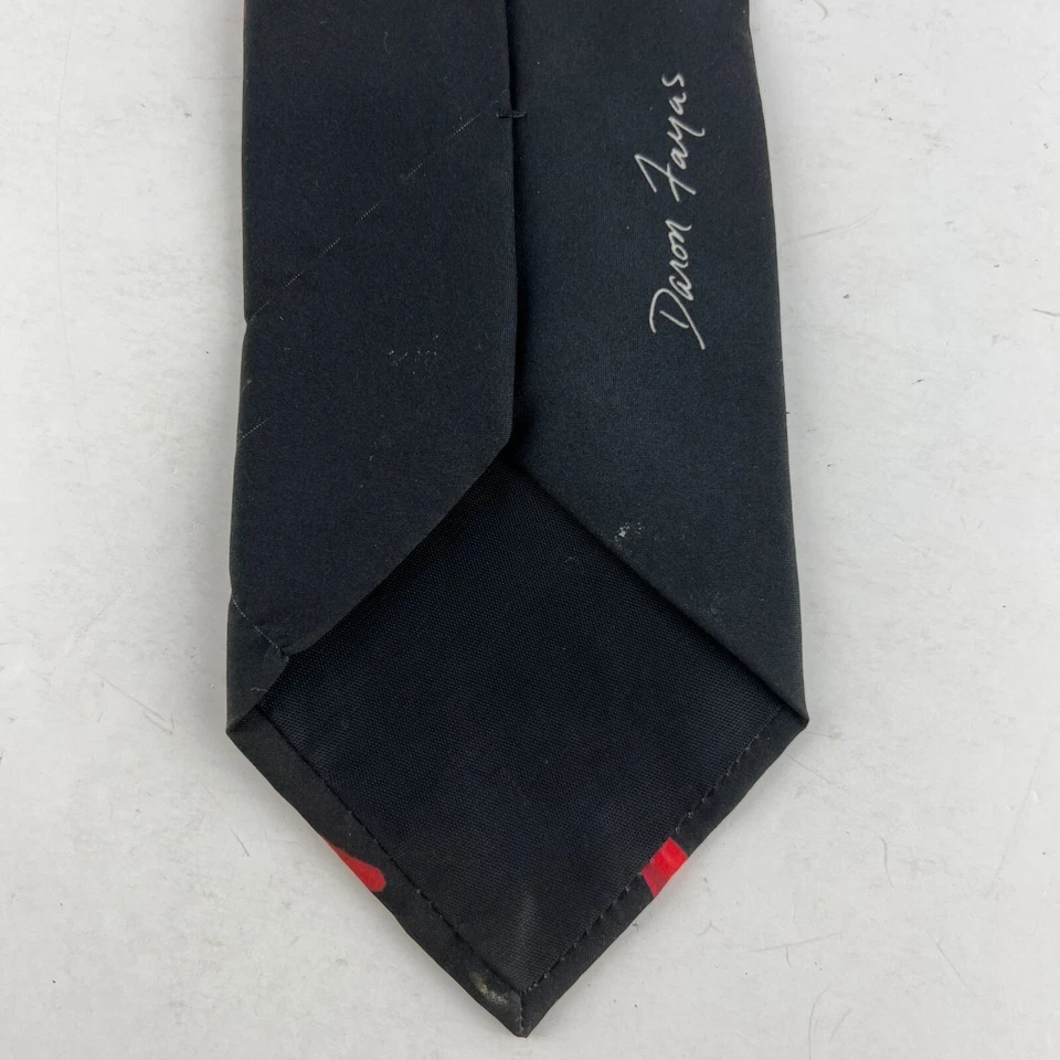 Corbata Ralph Marlin Aye Chihuahua 1998 firmada Daron Fayas patrón pimienta caliente Foto 4 de 4