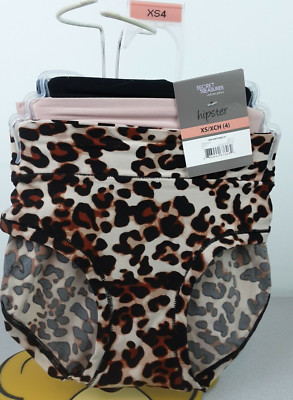 Secret Treasures Ladies 3 Pack Hipster Panties Size XS(4) - New             (64)