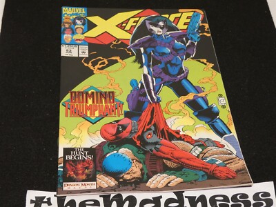 Marvel Comics 1993 X-Force #23 Domino Triumphant Greg Capullo