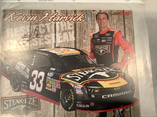 KEVIN HARVICK AUTOGRAPHED 2004 CHEVY MONTE CARLO HERSHEY'S KISSES DIECAST & CARD - Picture 12 of 12