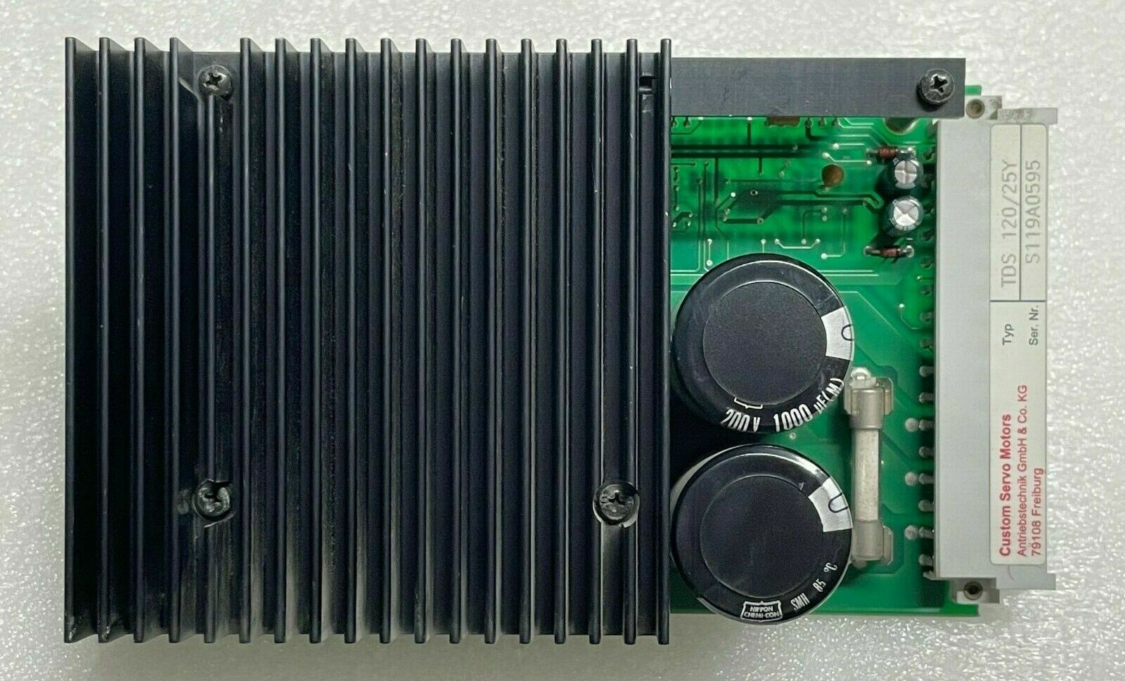 Siemens TDS 120/25Y Servo Amplifier PC Circuit Board 00321733-04 